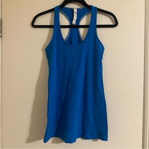 Lululemon Blue Racerback Tank Top